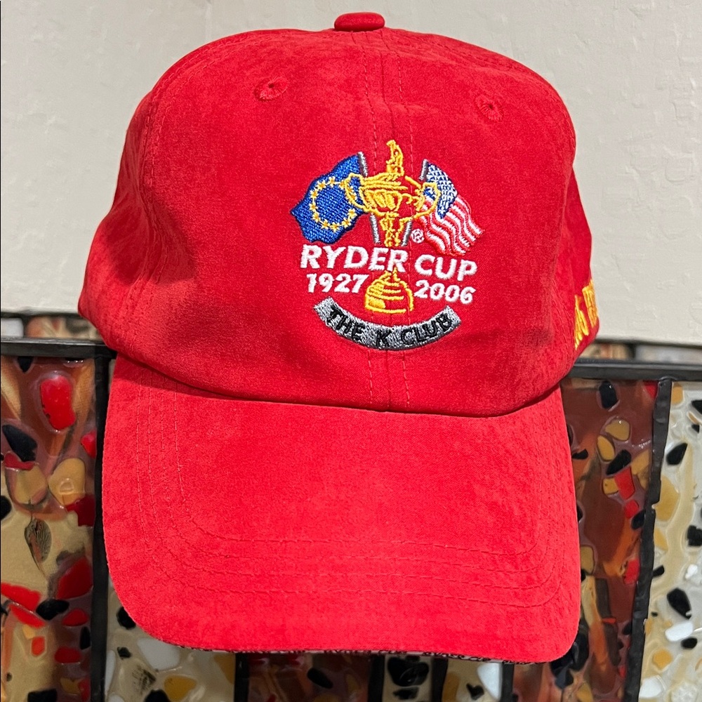 Brand New Official 1927-2006 Ryder Cup Matches Collection K-Club Red Golf ⛳️ Cap